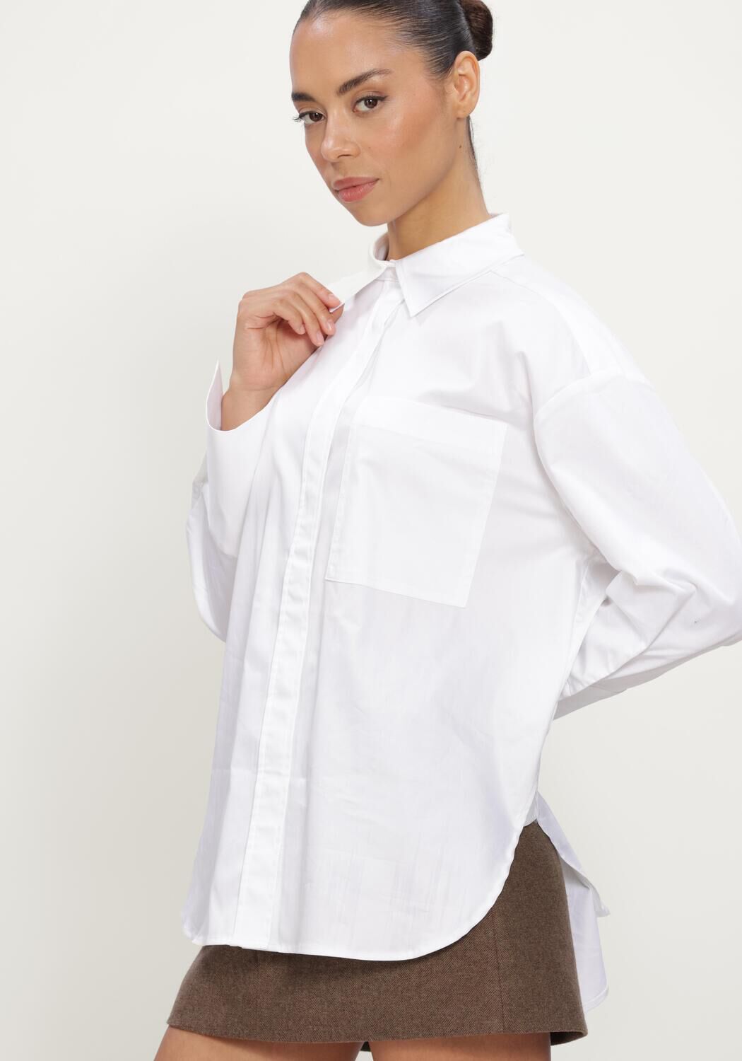 CO'COUTURE DALIACC SHIRT Blouses en blanc - large