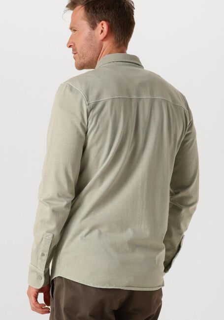 BUTCHER OF BLUE Surchemise FINN POCKET JERSEY OVERSHIRT en vert - large