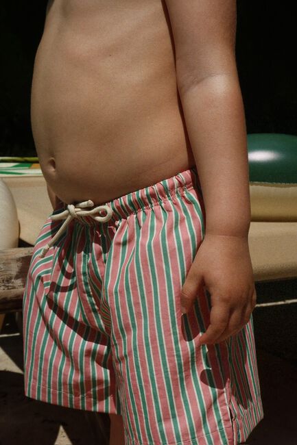 Oranje KONGES SLOJD Zwemkleding ASNOU SWIM SHORTS GRS - large