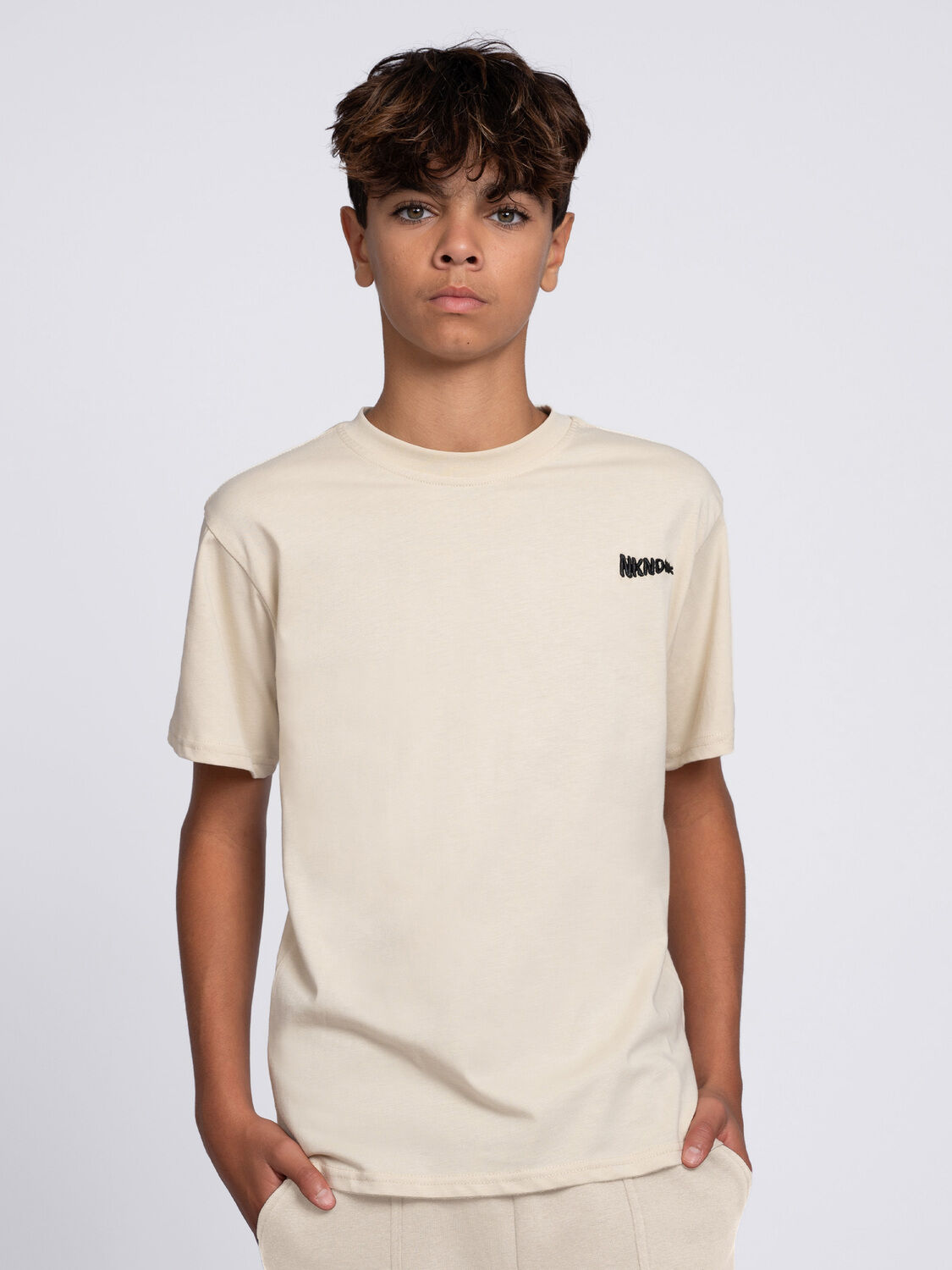 NIK & NIK T-shirt AACE T-SHIRT &Eacute;cru - large