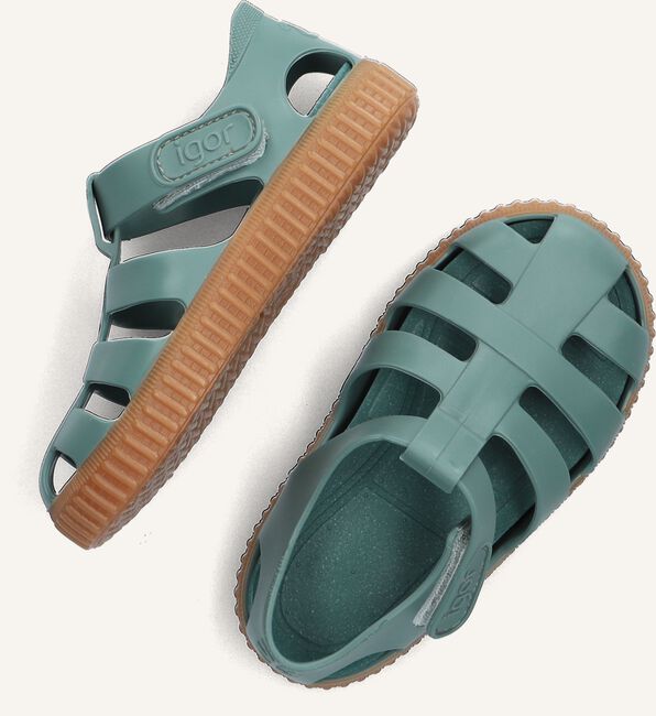 Groene IGOR Sandalen NICO CARAMELO Groene IGOR Sandalen NICO CARAMELO - large