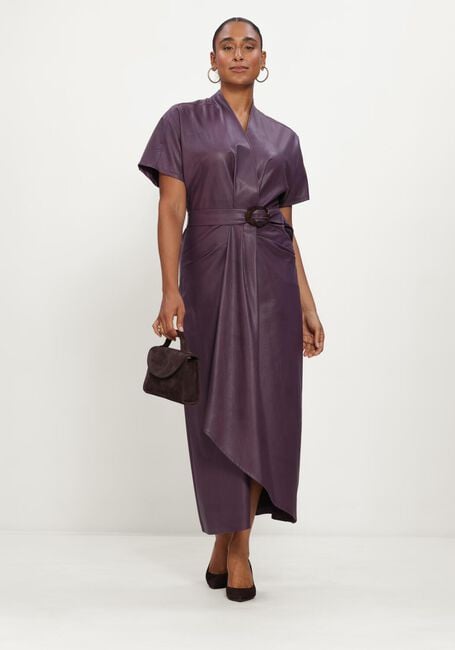 CAROLINE BISS Robe midi 4109 en violet - large