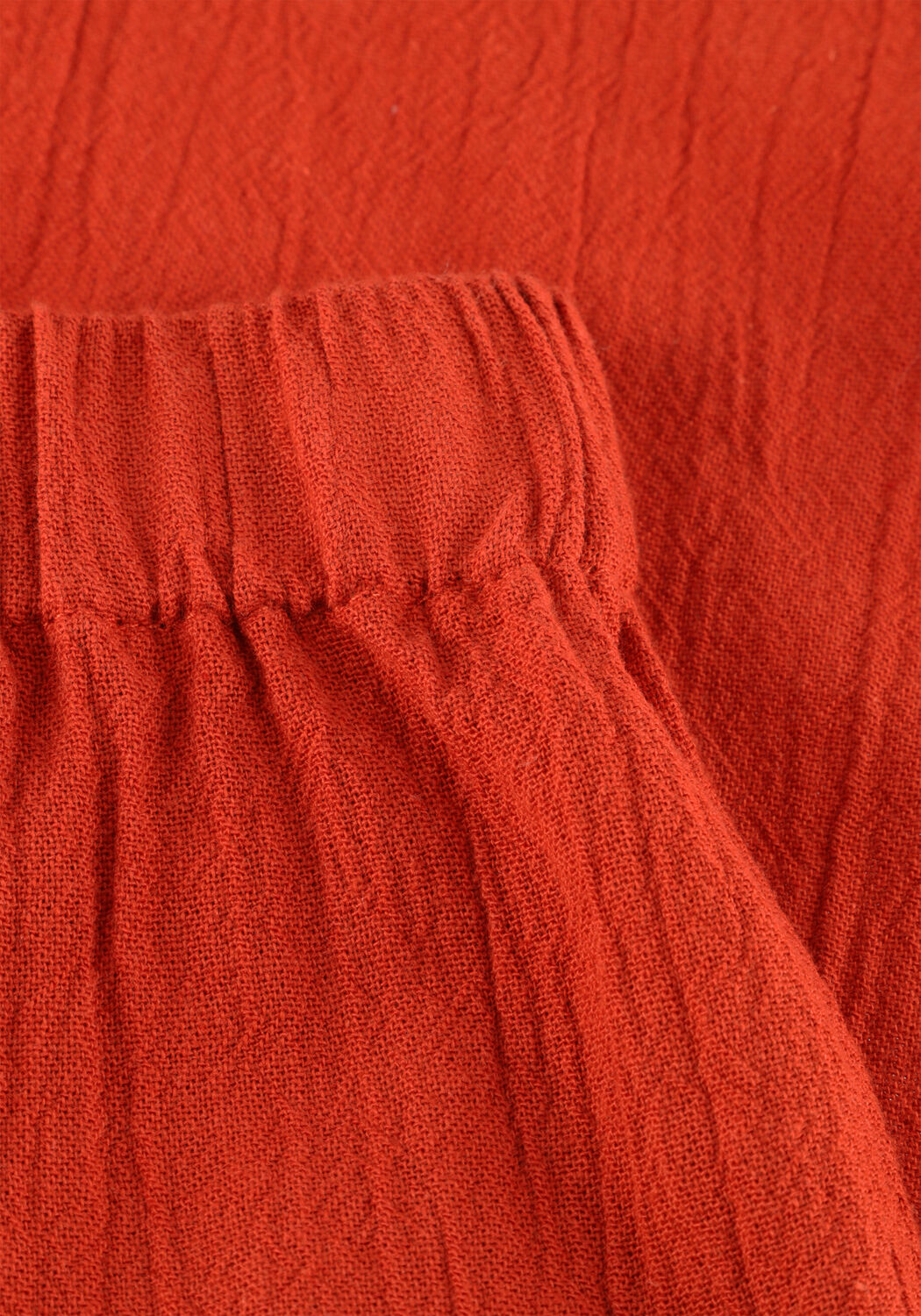 Oranje JACKY SUE Wijde broek MOSIE PANTS - large