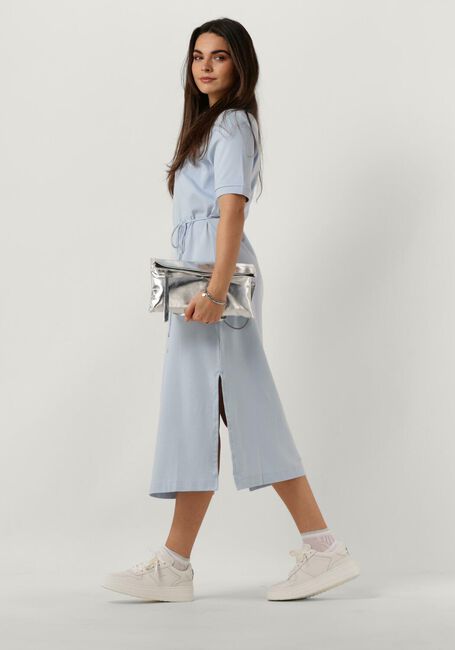 TOMMY HILFIGER Robe midi OPN PLKT LYLL POLO DRESS Bleu clair - large