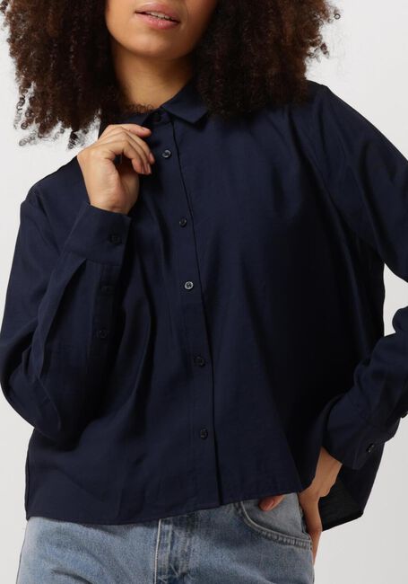 Donkerblauwe MODSTRÖM  HUDGESMD SHIRT - large