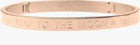 MY JEWELLERY Bracelet LOVE YOU TO THE MOON AND en or - medium