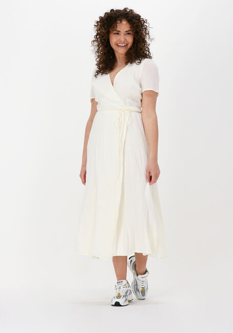 Gebroken wit MINIMUM Midi jurk MARILY 9387 - large