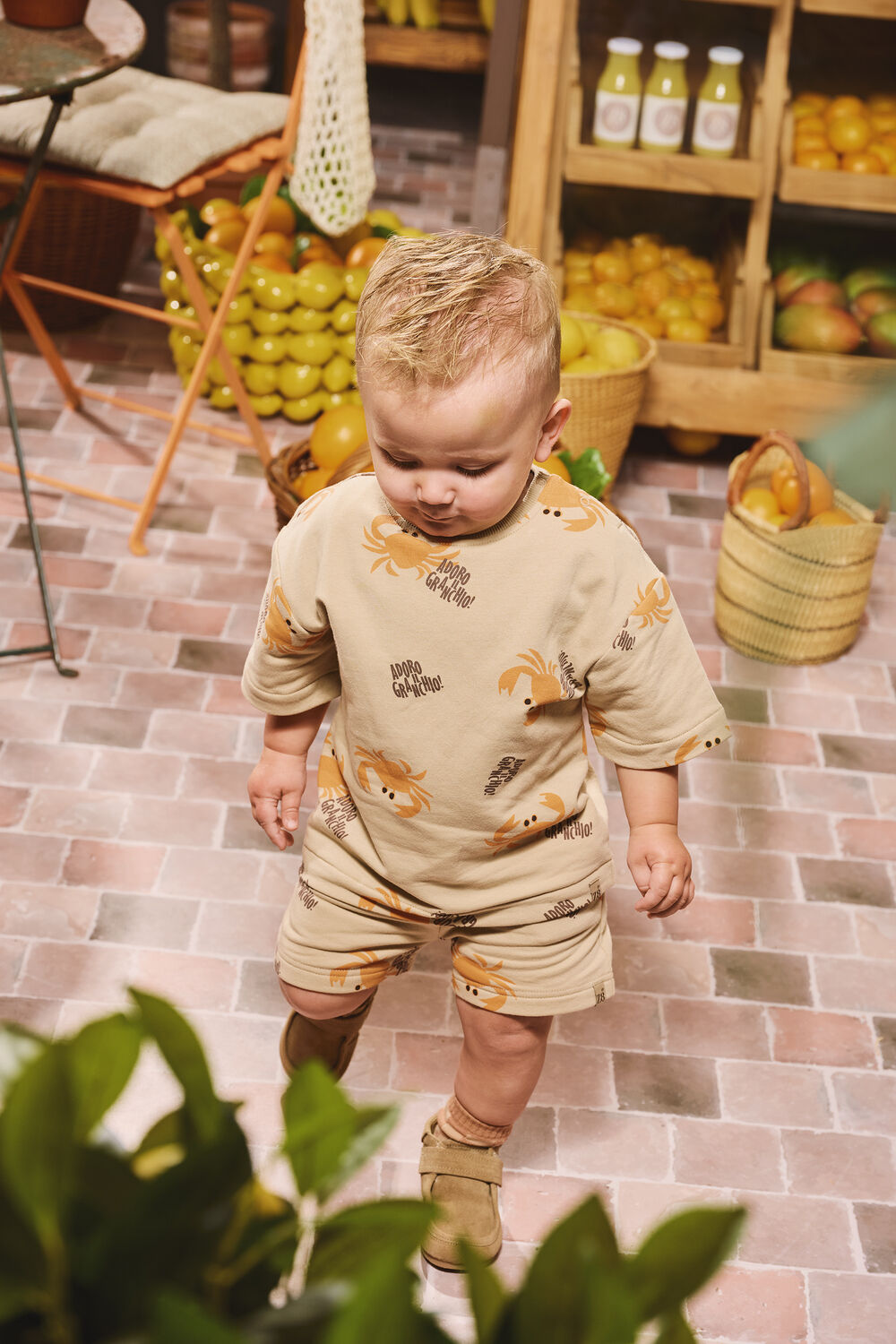 Beige Z8 Korte broek LAZARO - large