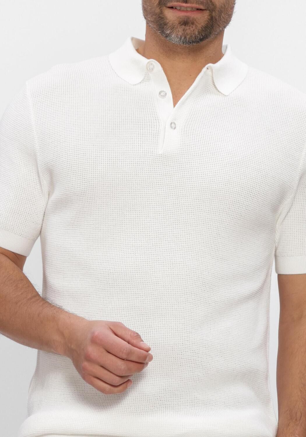 SAINT STEVE T-shirt SIETSE en blanc - large