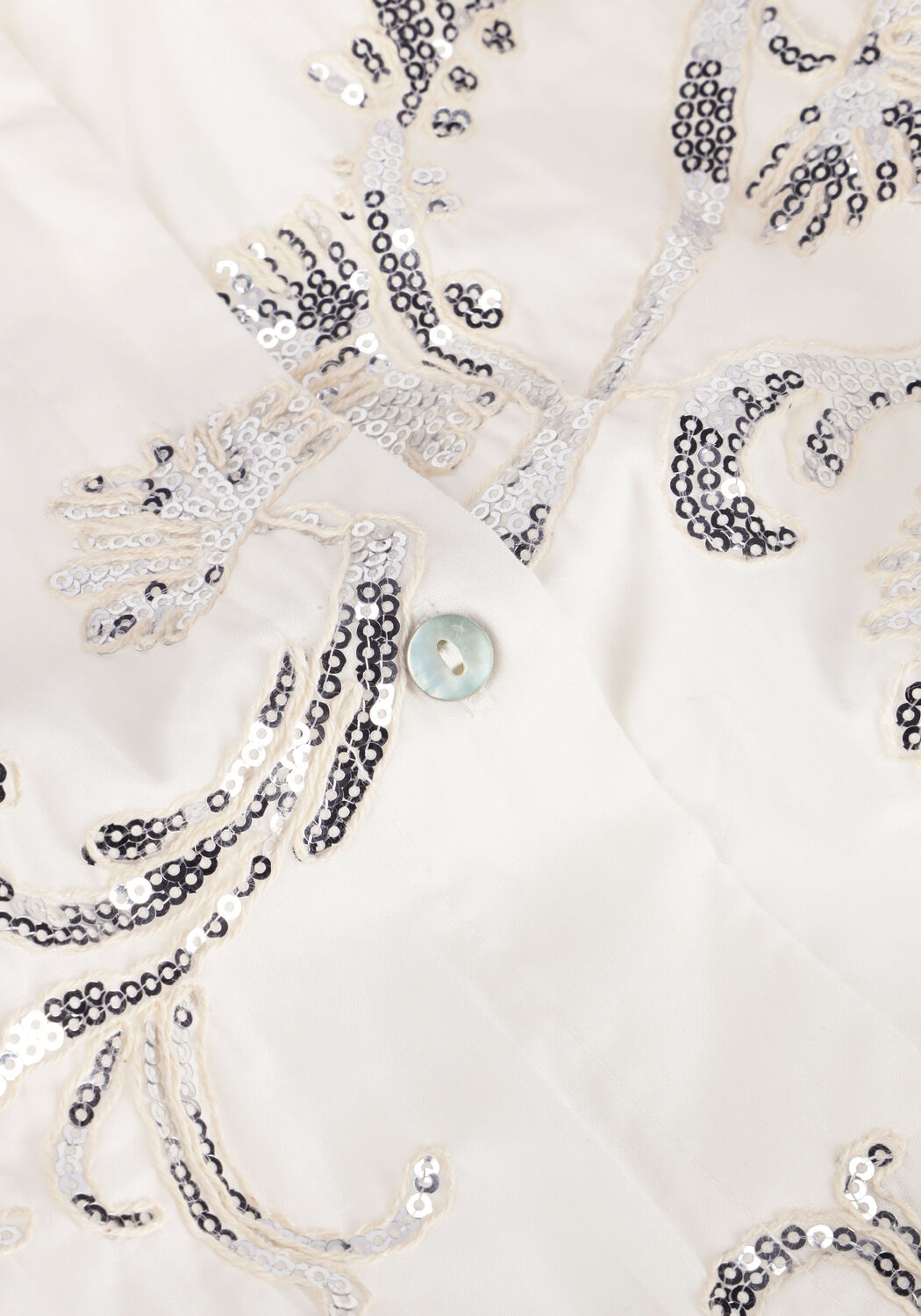 Witte NUKUS  CATALINA BLOUSE PAILLET - large