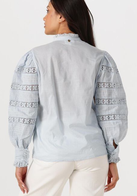 Lichtblauwe ANTIK BATIK  LENA BLOUSE - large