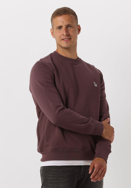 PS PAUL SMITH Chandail MENS REG FIT SWEATSHIRT ZEBRA Lilas - large