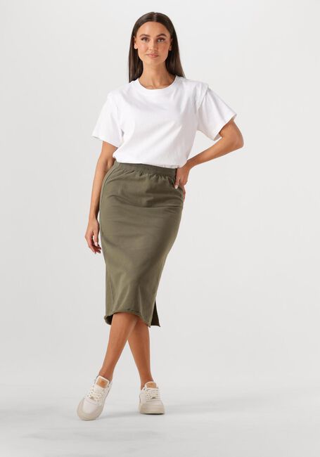Donkergroene PENN & INK Maxirok SKIRT - large
