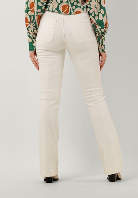 Ecru BY-BAR Flared jeans LEILA PANT TWILL - large