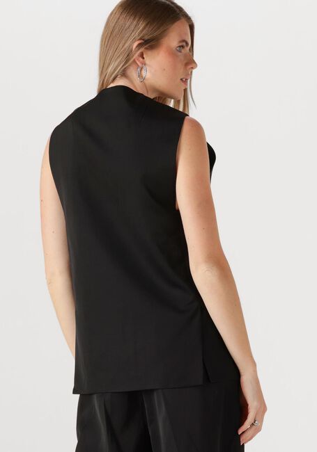 WITHBLACK Gilet WBLSELMA LINEN WAISTCOAT en noir - large