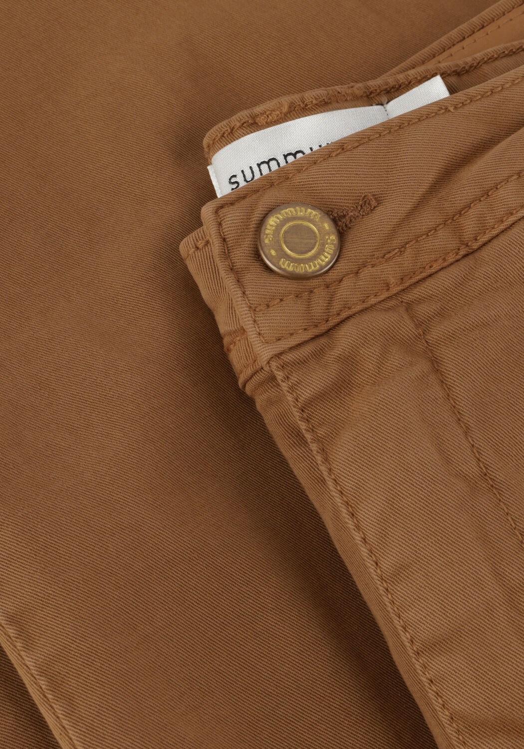 SUMMUM Barrel jeans BARREL FIT PANTS LUX COTTON STRETCH TWILL en marron - large