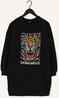 Zwarte ALIX THE LABEL Mini jurk LADIES KNITTED LONG TIGER SWEATER Zwarte ALIX THE LABEL Mini jurk LADIES KNITTED LONG TIGER SWEATER - medium