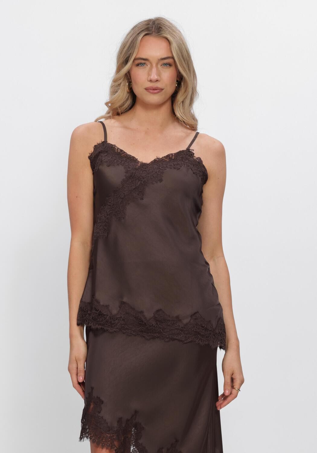 Bruine NOTRE-V Top NV-HERLINDE - large