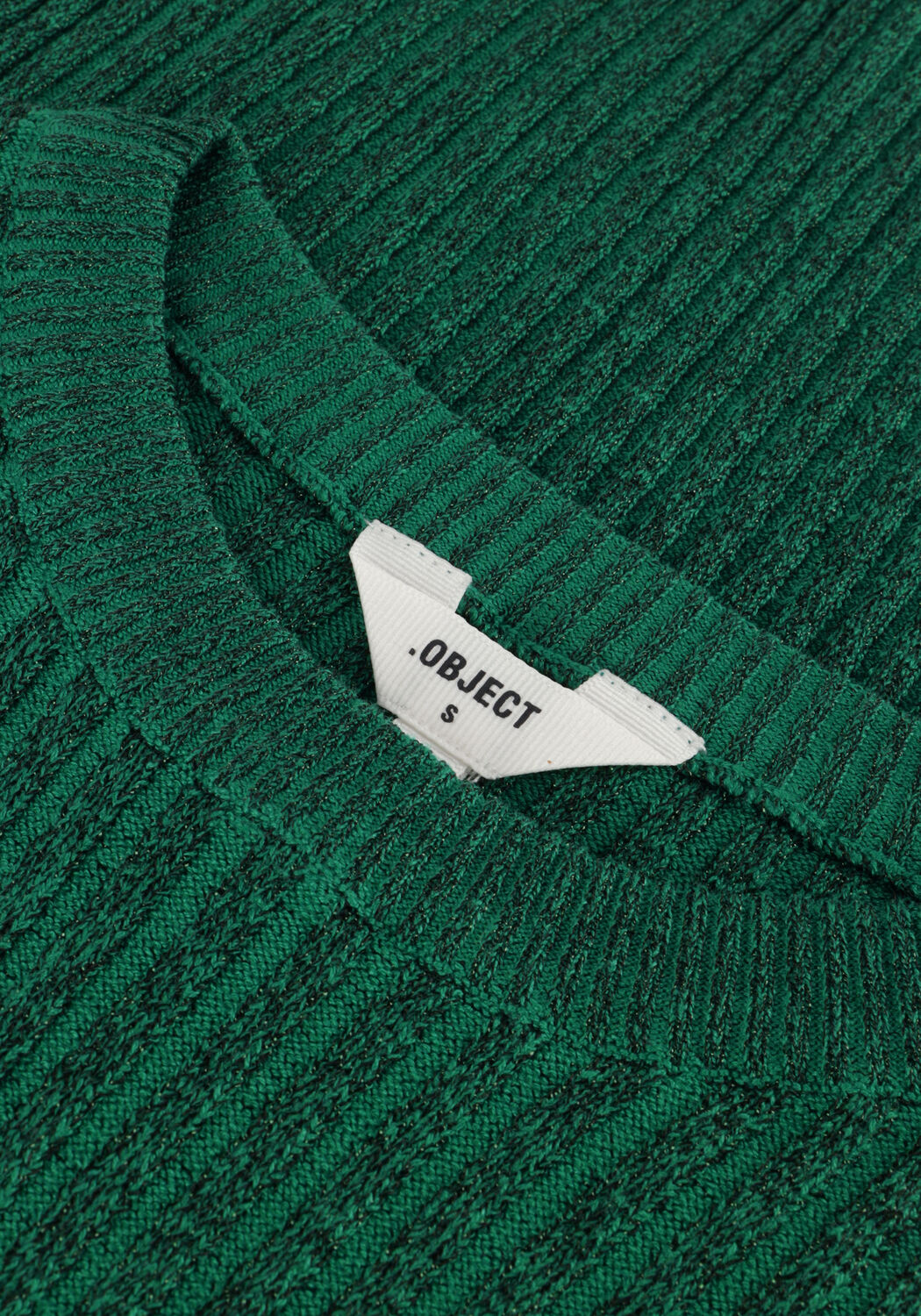 OBJECT Pull OBJRIKE L/S KNIT PULLOVER en vert - large