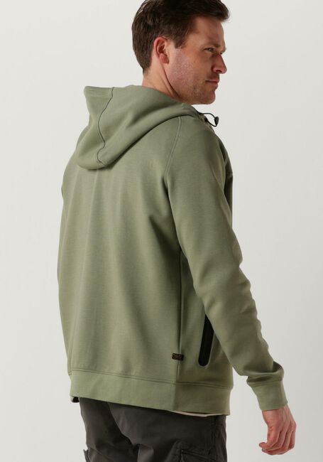 Olijf PME LEGEND Jack ZIP JACKET INTERLOCK SWEAT - large