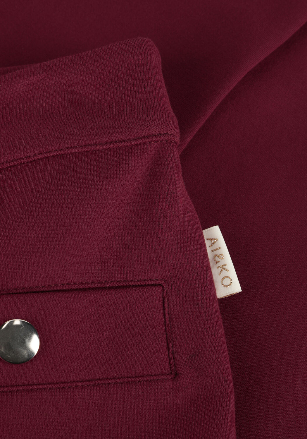 AI&KO Pantalon &eacute;vas&eacute; LAILA VIS 287 G en violet - large