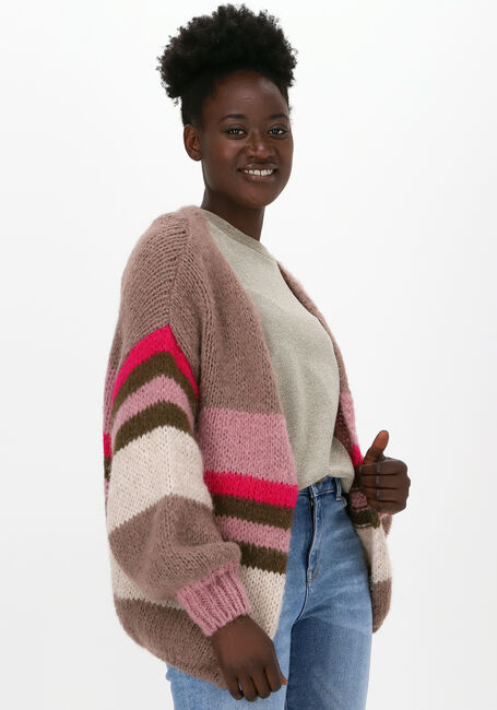 SUMMUM Gilet PUFFLY SLEEVE CARDIGAN VOLUMIO en multicolore - large