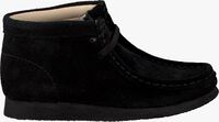 CLARKS Chaussures à lacets WALLABEE BOOT en noir - medium
