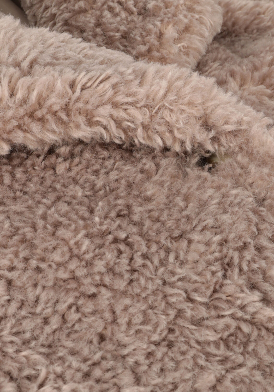 BEAUMONT Manteau en fausse fourrure SASHA en taupe - large