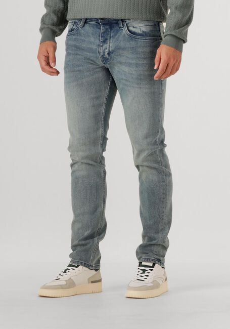Blauwe PURE PATH Slim fit jeans THE RYAN SLIM FIT JEANS - large