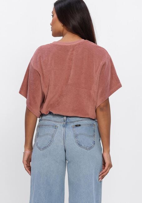 Roze BY-BAR T-shirt NUKI SLUB TOP - large