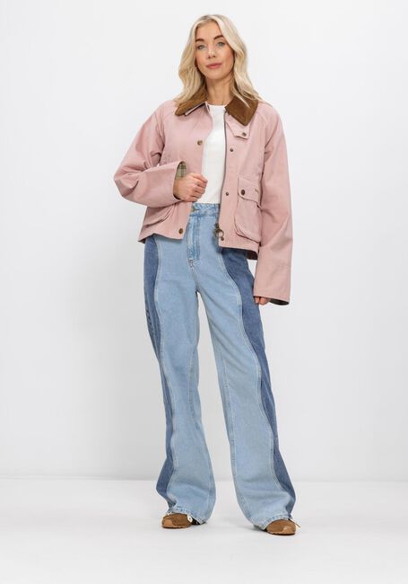 BARBOUR CROPPED BEADNELL CASUAL JACKET Vestes en rose - large