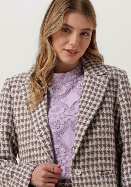 Paarse ANOTHER LABEL Blazer PHILLOU BLAZER - large