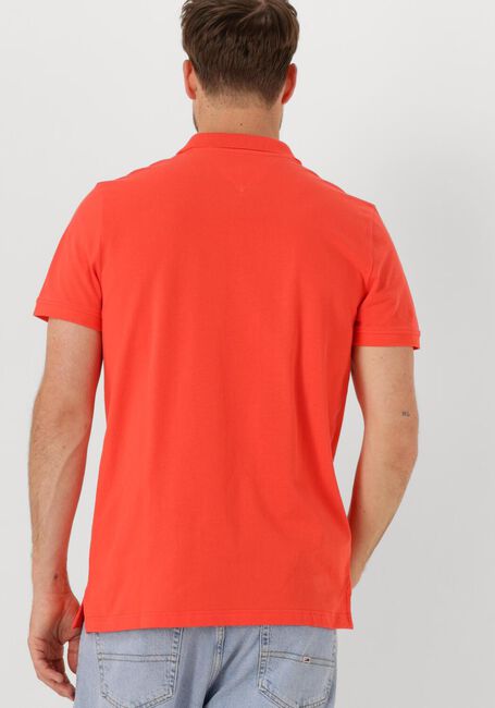 Oranje TOMMY JEANS Polo TJM SLIM PLACKET POLO EXT - large