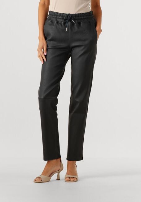 Blauwe STUDIO AR Wijde broek NORA STRETCH PLONGE - large