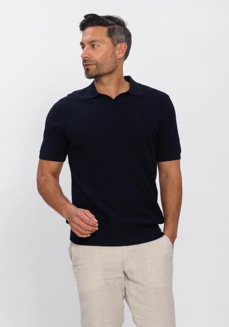 DSTREZZED Polo MERCURY SHORT SLEEVE POLO Bleu fonc&eacute; - large