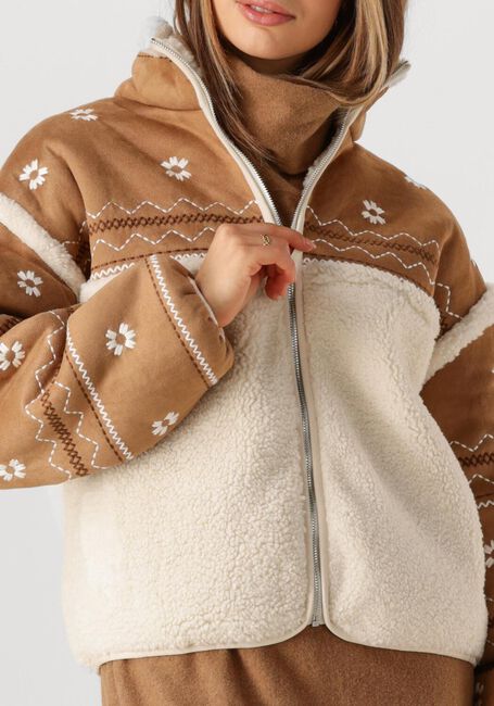 UGG MARLENE JACKET ATHERSON Vestes en camel - large