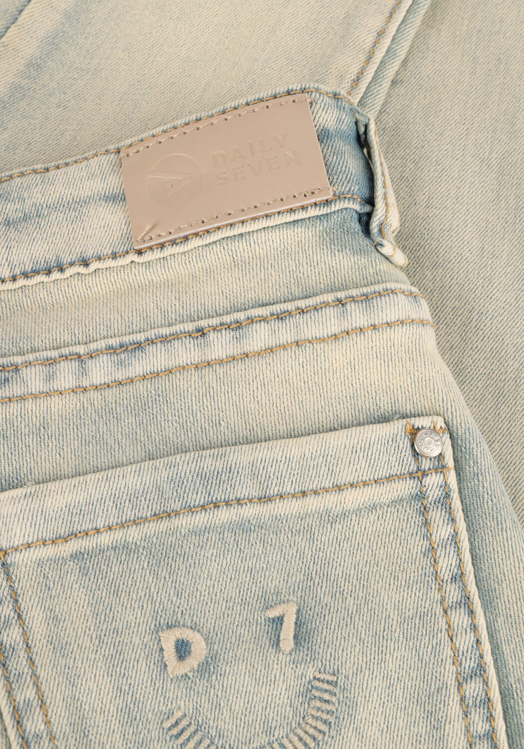 DAILY7 Skinny jeans 2700 SKINNY FIT PRINT Bleu clair - large