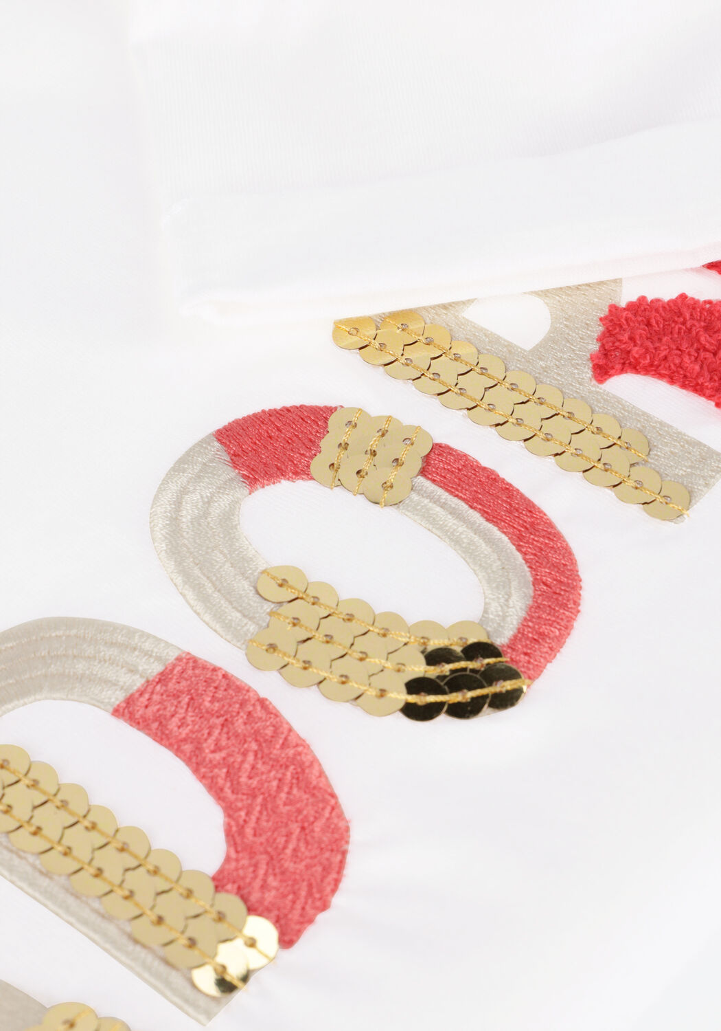 Witte NUKUS T-shirt FEMKE SHIRT ADORE - large