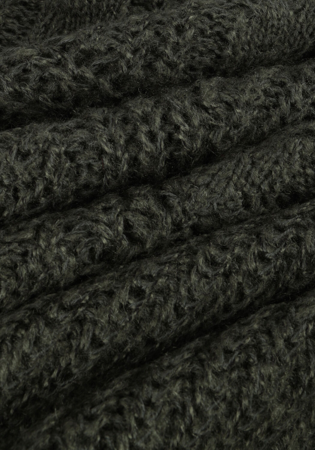 OBJECT Pull OBJNOVA STELLA CABLE KNIT PULLOVER en vert - large