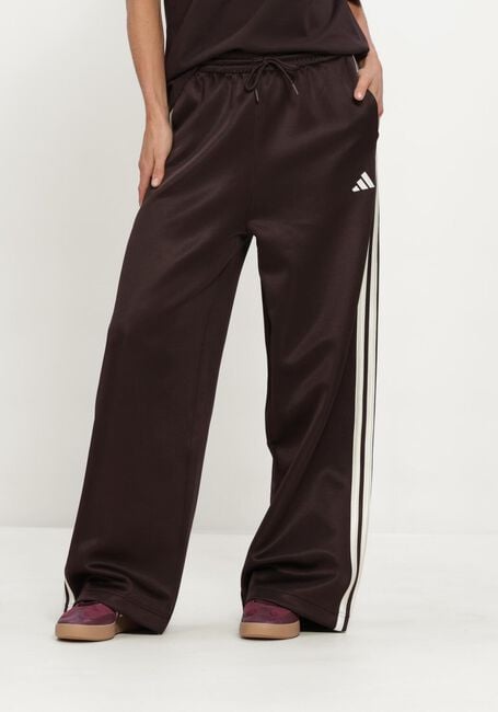 ADIDAS Pantalon large W STADIUM TP en marron - large