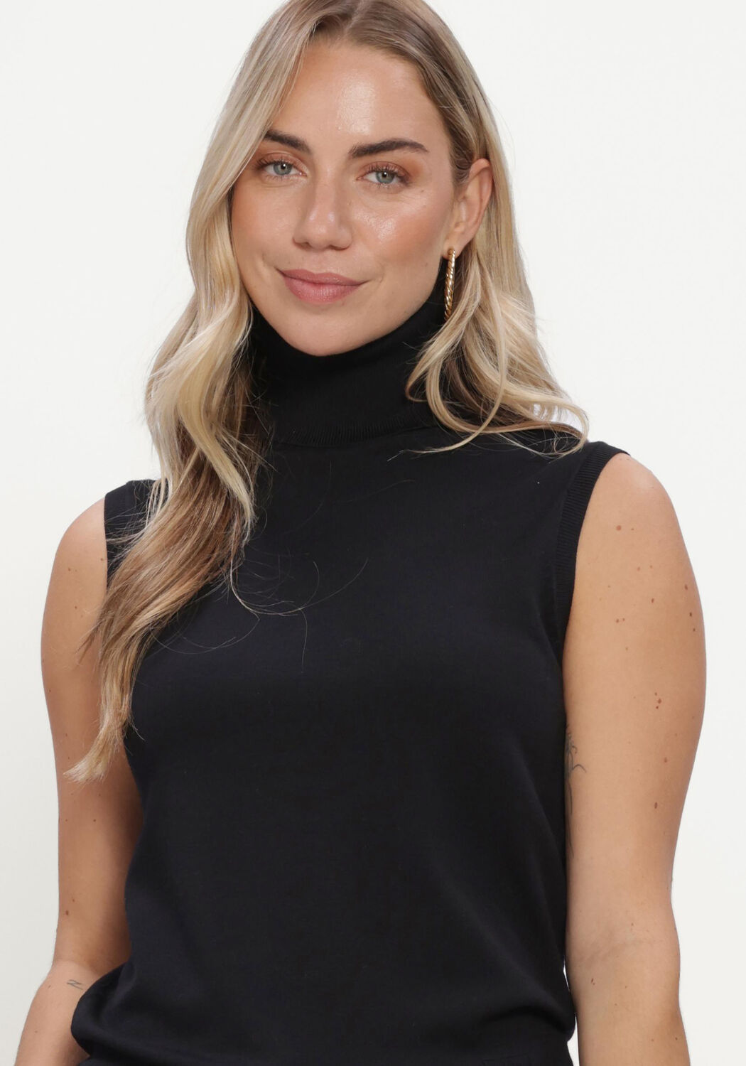SILVIAN HEACH Haut SWEATER TURTLENECK LAKOTI en noir - large