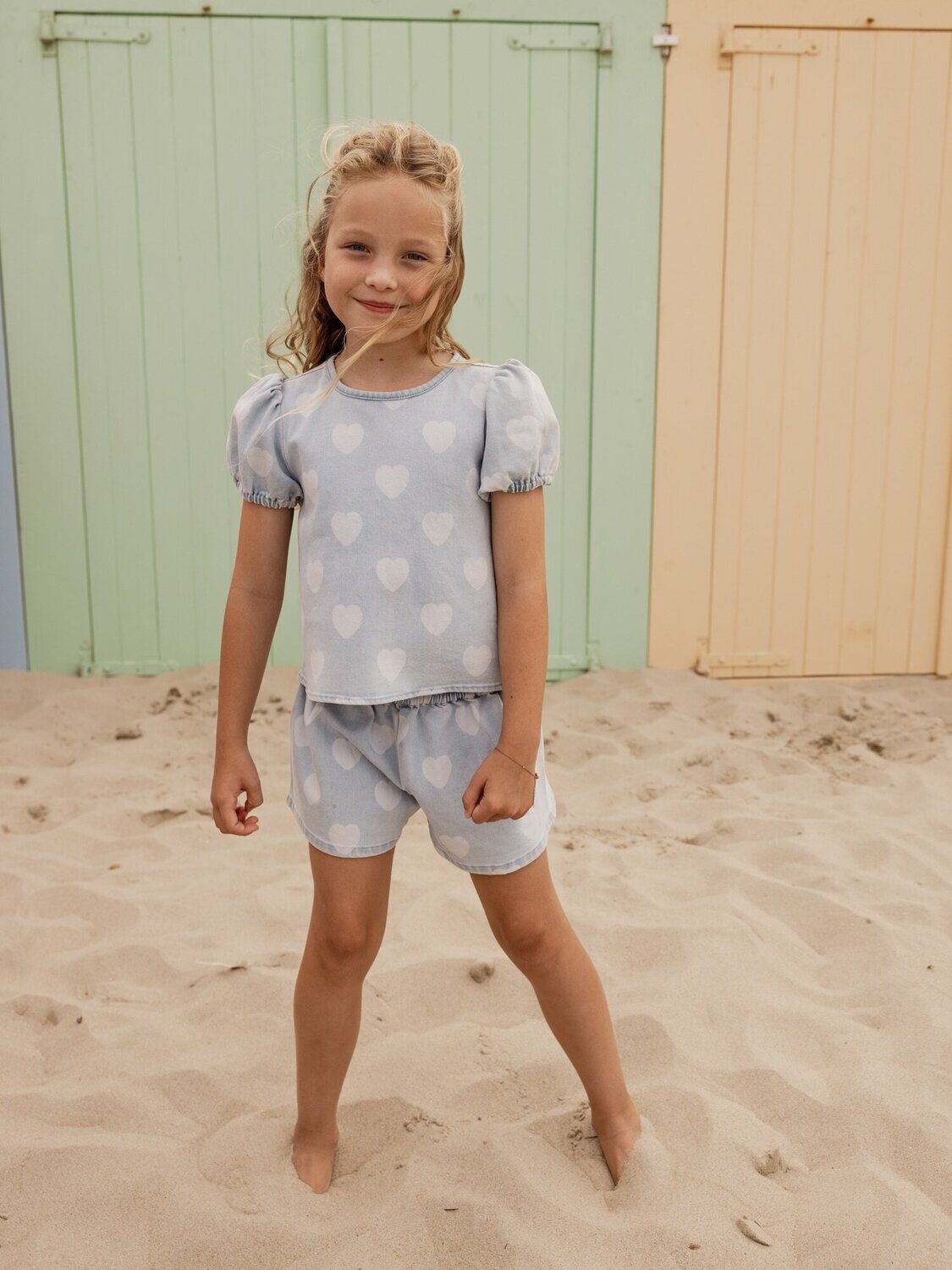 Blauwe LOOXS Little Korte broek 2612-7630 - large