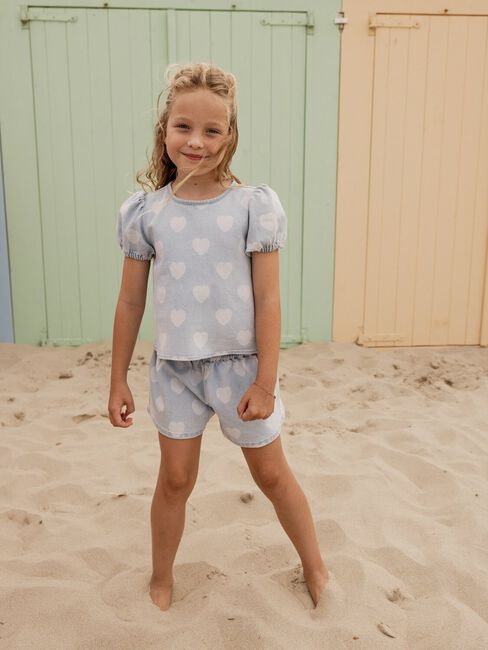 Blauwe LOOXS Little Korte broek 2612-7630 - large