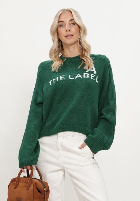 ALIX THE LABEL LADIES KNITTED THE LABEL PULLOVER Pulls & Gilets en vert - large