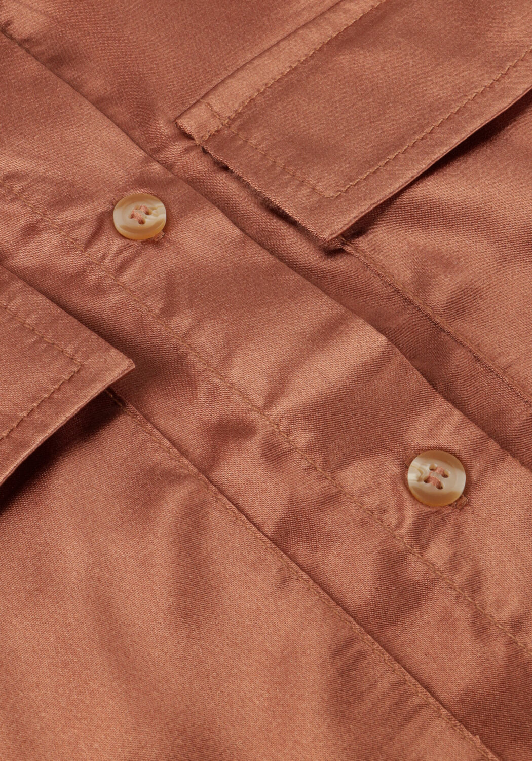 Bronzen MOODSTREET Gilet VINA CHEST POCKET GILET - large