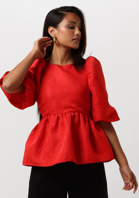 HARPER & YVE Haut VIVIAN-LS en rouge - large