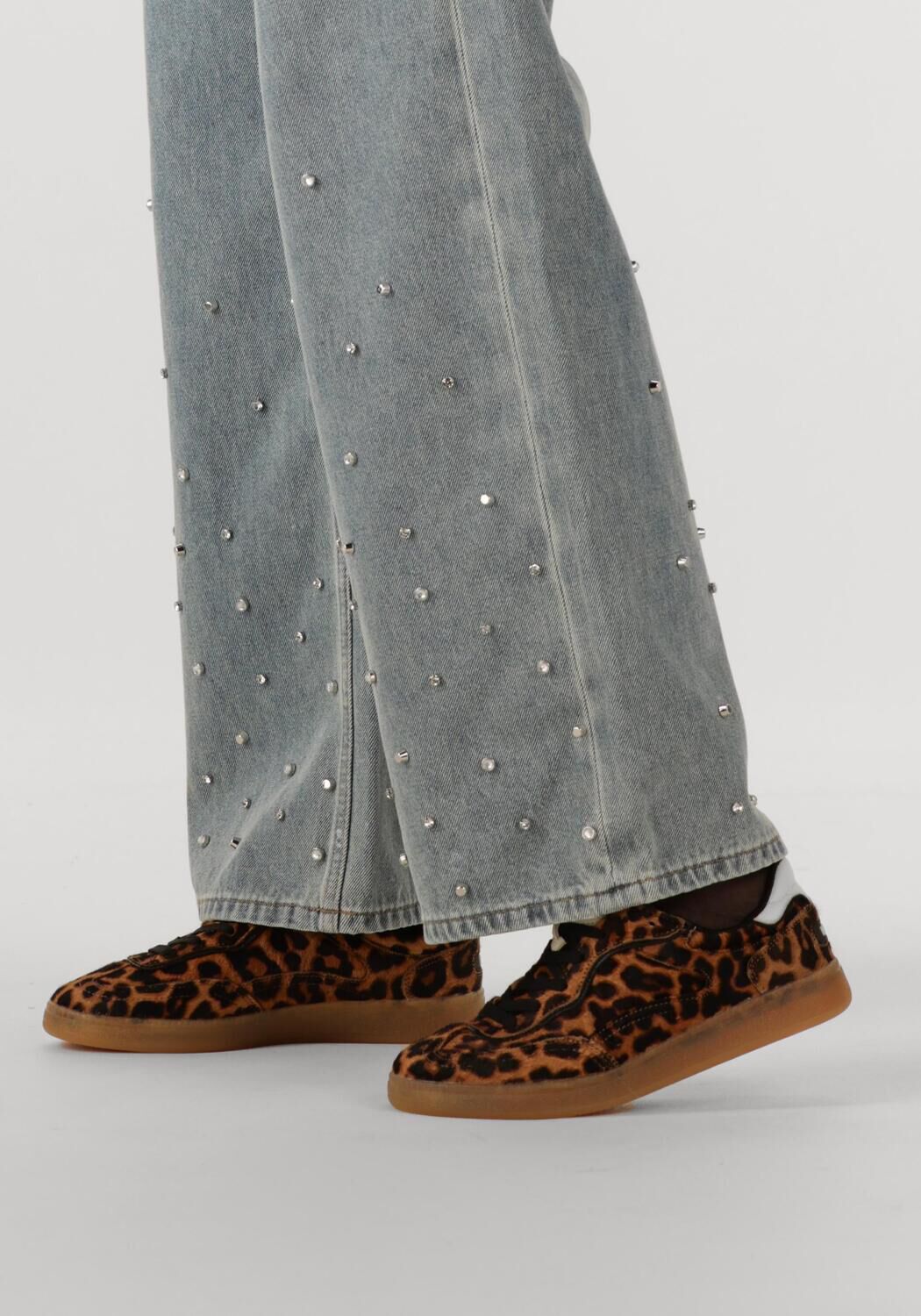 Bruine THE HOFF BRAND Sneakers ALLEY LEOPARD - large
