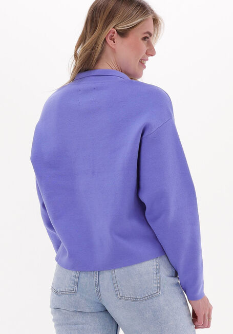 ANOTHER LABEL Pull CLEO KNITTED PULL en violet - large