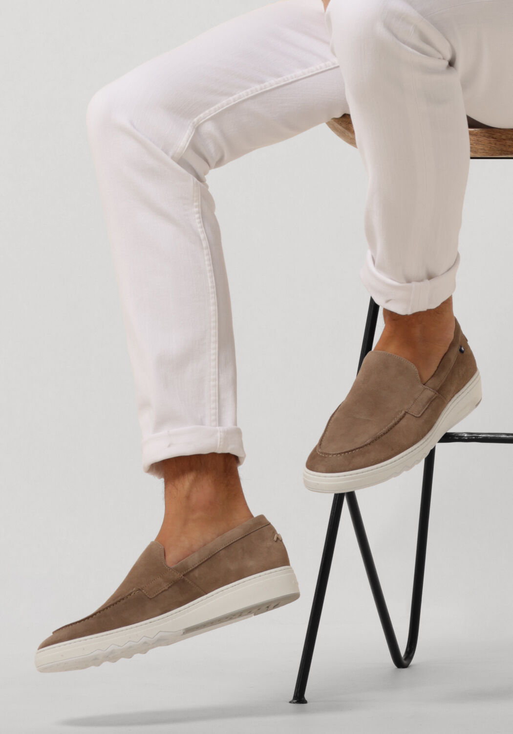 FLORIS VAN BOMMEL SFM-40028 KUPSTER Loafers en taupe - large