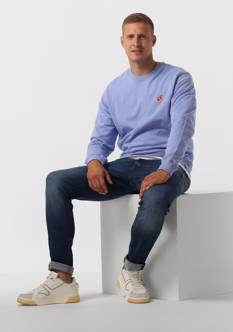 SCOTCH & SODA Chandail THE FREE SPIRIT PEACE BIRD ORAGNIC COTTON SWEATSHIRT Lilas - large